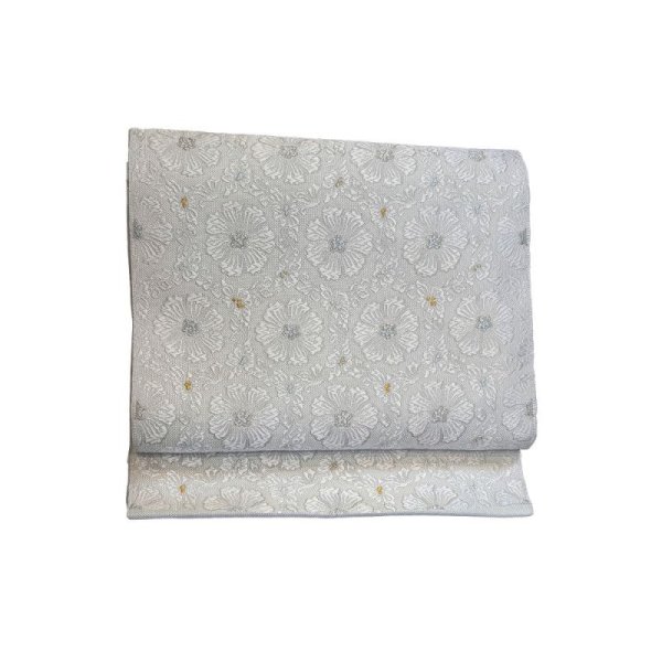 画像3: 西陣織九寸名古屋帯 (3)