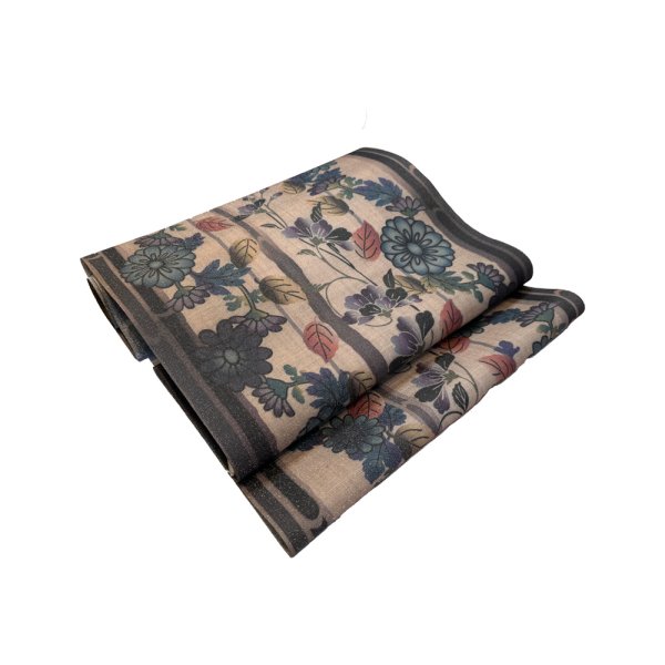 画像1: 西陣織九寸名古屋帯 (1)