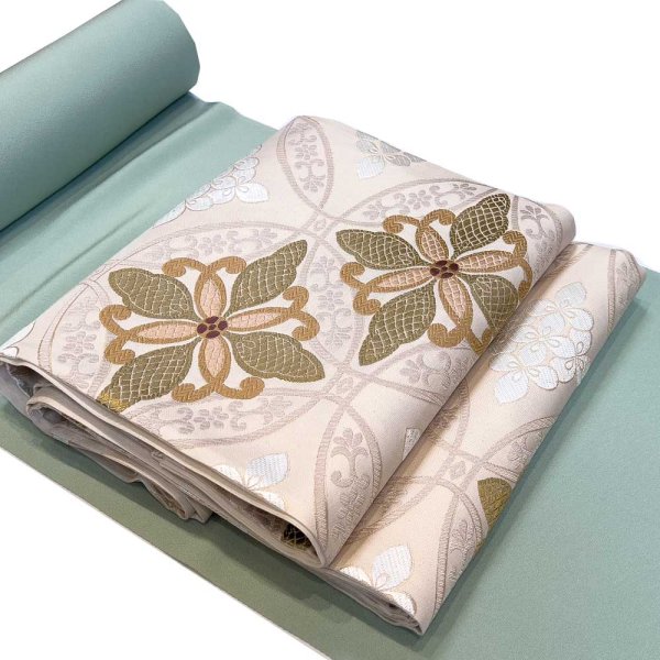 画像4: 袋帯(雅綾七宝錦) (4)