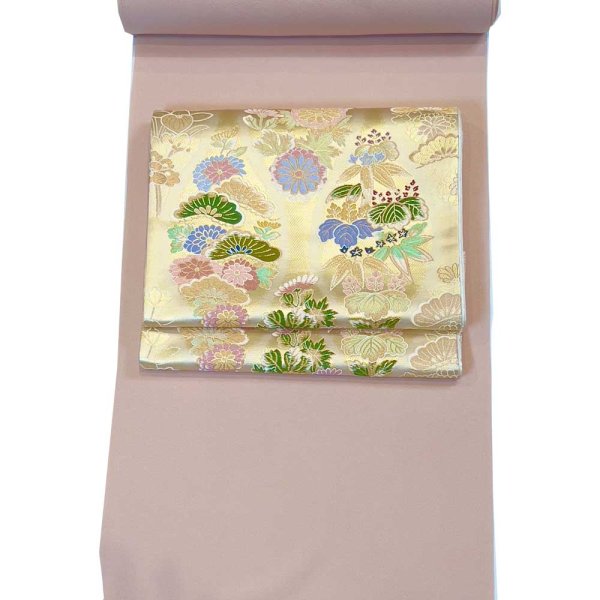 画像3: 袋帯(立枠花) (3)