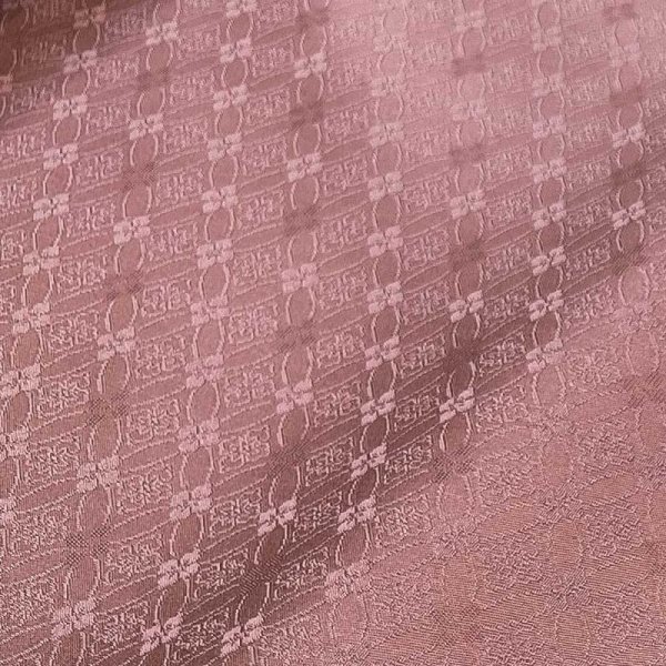 画像5: 洗える着物［シルック］　色無地【七宝色紋付】 (5)