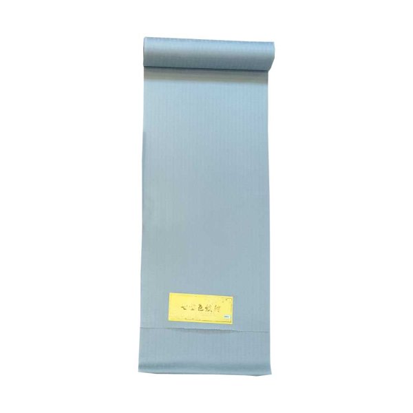 画像10: 洗える着物［シルック］　色無地【七宝色紋付】 (10)