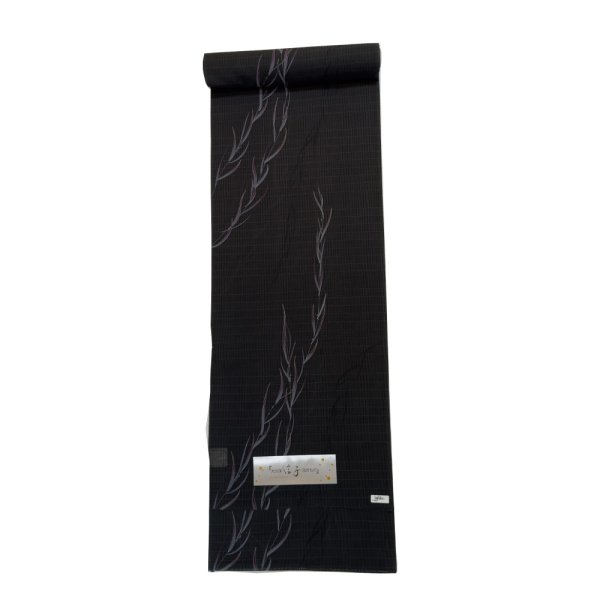 画像2: 洗えるきもの「夏小紋・水草」 (2)