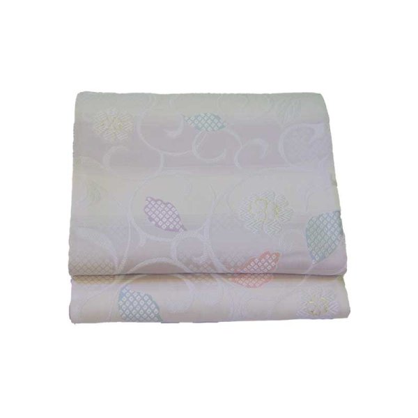 画像2: 西陣織袋帯(六通柄) (2)