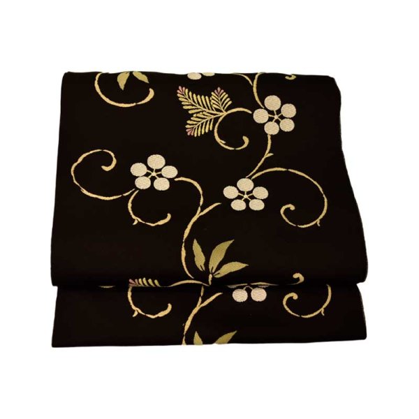 画像2: 西陣織名古屋帯(六通柄) (2)