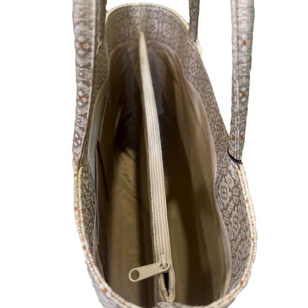 画像3: お手持ちの生地でバッグにお誂え 天溝日本手(大) (3)