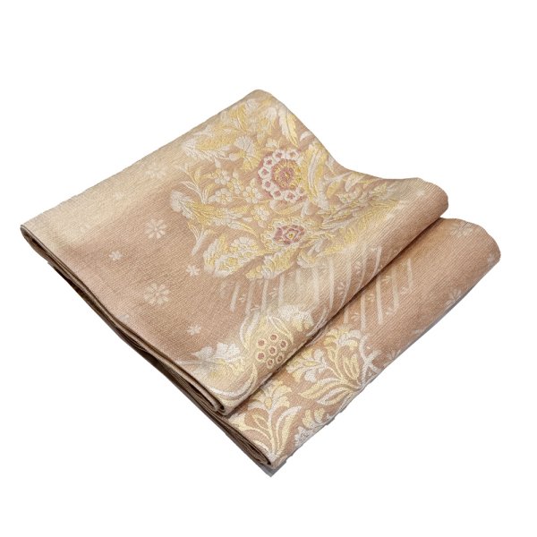 画像1: 袋帯（透綾羅） (1)