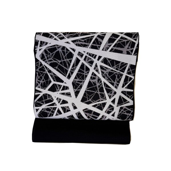 画像1: 紋八寸名古屋帯 (1)