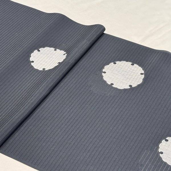 画像3: ［シルック］シルック小紋（絽・雪輪） (3)