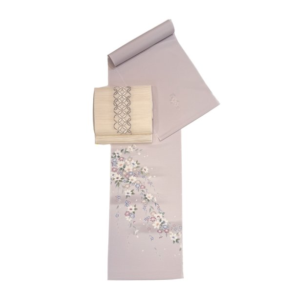 画像1: ［シルック］シルック附下 （絽附下） (1)