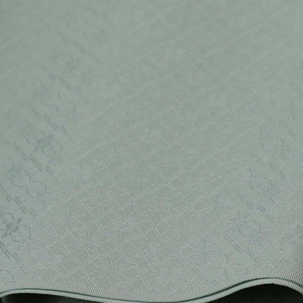 画像5: 洗える着物［シルック］　色無地【有職松皮色紋付】 (5)